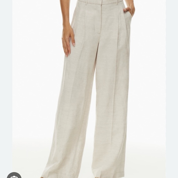 Aritzia Effortless Linen pants